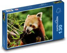 Panda červená - mláďa Puzzle 130 dielikov - 28,7 x 20 cm 