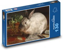 Dwarf rabbit - domestic animal, mammal Puzzle 130 pieces - 28.7 x 20 cm 