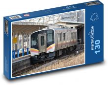 Railway station - train, Japan Puzzle 130 pieces - 28.7 x 20 cm 