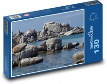 Corsican Coast - Mediterranean Sea Puzzle 130 pieces - 28.7 x 20 cm 