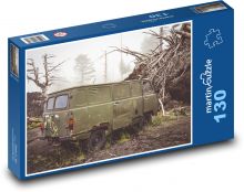 UAZ - wreck, car Puzzle 130 pieces - 28.7 x 20 cm 