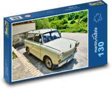 Trabant - historické vozidlo, auto Puzzle 130 dielikov - 28,7 x 20 cm 