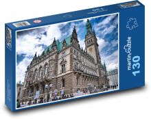 Nemecko - Hamburg, radnica Puzzle 130 dielikov - 28,7 x 20 cm 