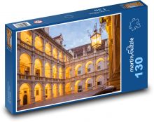 Graz - budova, osvětlení Puzzle 130 - 28,7x20 cm