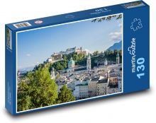 Salzburg - Rakúsko, mesto Puzzle 130 dielikov - 28,7 x 20 cm 