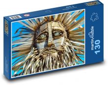 Zeus - staroveký boh, socha Puzzle 130 dielikov - 28,7 x 20 cm 