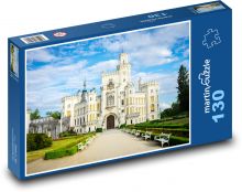 Hluboká - Česká republika, zámok Puzzle 130 dielikov - 28,7 x 20 cm 