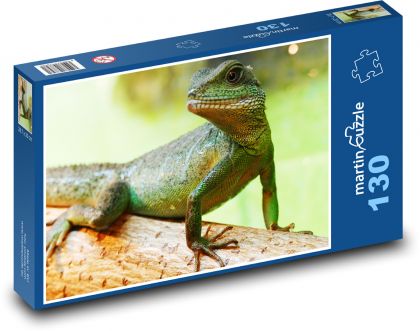 Lizard - reptile, animal - Puzzle 130 pieces, size 28.7x20 cm 