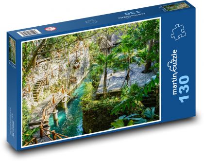 Meksyk - Cancun, natura - Puzzle 130 elementów, rozmiar 28,7x20 cm