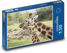 Giraffe - wildlife, mammal Puzzle 130 pieces - 28.7 x 20 cm 