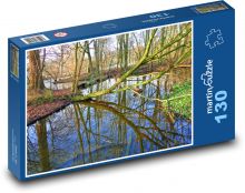 Tree - water, stream Puzzle 130 pieces - 28.7 x 20 cm 