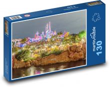 Disney - moře, noc Puzzle 130 dílků - 28,7 x 20 cm