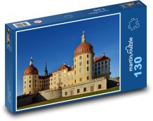 Zamek - Moritzburg, Niemcy Puzzle 130 elementów - 28,7x20 cm