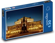 Semperoper - opera, Drážďany Puzzle 130 dílků - 28,7 x 20 cm