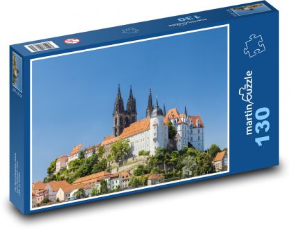 Míšeň - Nemecko, hrad - Puzzle 130 dielikov, rozmer 28,7x20 cm 