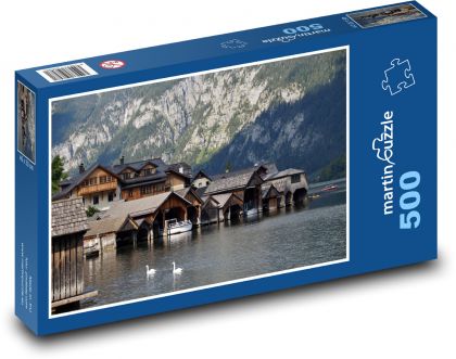 Lake - Hallstatt - Puzzle of 500 pieces, size 46x30 cm 