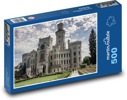 Česká Republika - Hluboká nad Vltavou - Puzzle 500 dílků, rozměr 46x30 cm