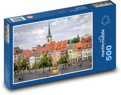 Německo - Erfurt - Puzzle 500 dílků, rozměr 46x30 cm