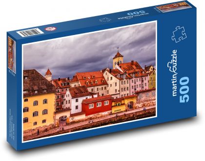 Německo - Regensburg - Puzzle 500 dílků, rozměr 46x30 cm