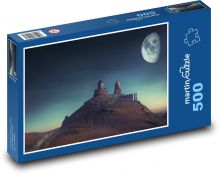 Mountain, moon Puzzle of 500 pieces - 46 x 30 cm 