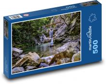 Waterfall, nature Puzzle of 500 pieces - 46 x 30 cm 