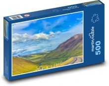 Islandia - przyroda Puzzle 500 elementów - 46x30 cm