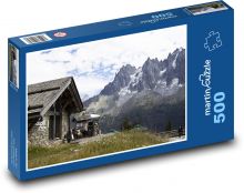 Alpy - Mont Blanc Puzzle 500 dielikov - 46 x 30 cm 