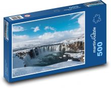 Iceland - Godafoss Puzzle of 500 pieces - 46 x 30 cm 