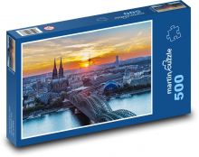 Cologne - Cathedral Puzzle of 500 pieces - 46 x 30 cm 