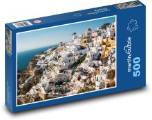 Grécko - Santorini Puzzle 500 dielikov - 46 x 30 cm 