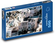 Řecko - Santorini Puzzle 500 dílků - 46 x 30 cm