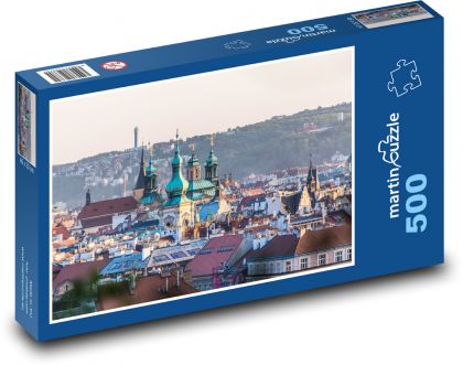 Czech Republic - Prague - Puzzle of 500 pieces, size 46x30 cm 