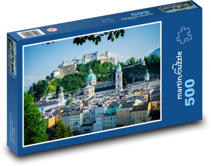 Austria - Salzburg - Puzzle of 500 pieces, size 46x30 cm 