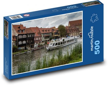 Německo - Bamberg - Puzzle 500 dílků, rozměr 46x30 cm