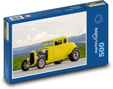 Samochód - Hot Rod Puzzle 500 elementów - 46x30 cm