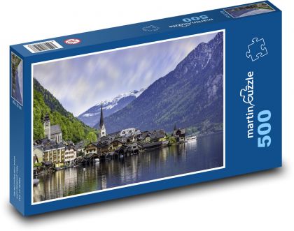 Rakúsko - Hallstatt - Puzzle 500 dielikov, rozmer 46x30 cm 