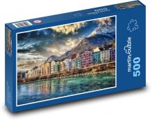 Rakúsko - Innsbruck Puzzle 500 dielikov - 46 x 30 cm 