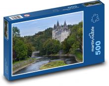 Zamek Durbuy Puzzle 500 elementów - 46x30 cm