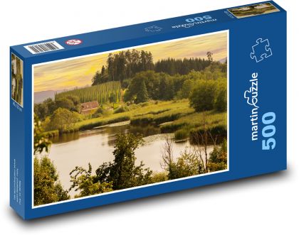 Bawaria — Allgäu - Puzzle 500 elementów, rozmiar 46x30 cm