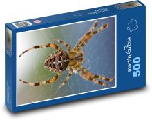 Spider - spider web Puzzle of 500 pieces - 46 x 30 cm 