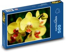 Orchid - yellow flower Puzzle of 500 pieces - 46 x 30 cm 