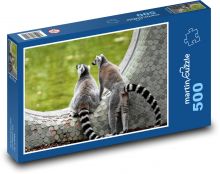 Lemur - opice, zoo Puzzle 500 dielikov - 46 x 30 cm 