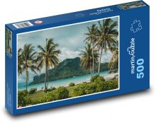 Ocean - tropical island Puzzle of 500 pieces - 46 x 30 cm 