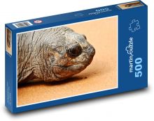 Giant turtle - animal, reptile Puzzle of 500 pieces - 46 x 30 cm 