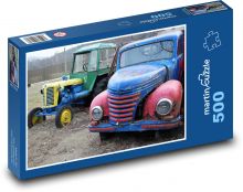 Samochód - ciągnik, ciężarówka Puzzle 500 elementów - 46x30 cm