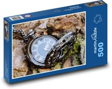 Kapesní hodinky - čas, hodiny Puzzle 500 dílků - 46 x 30 cm
