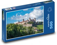 Pevnosť - budova, zámok Puzzle 500 dielikov - 46 x 30 cm 