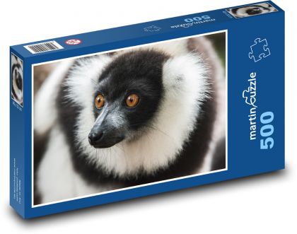 Lemur - opice, zvíře - Puzzle 500 dílků, rozměr 46x30 cm