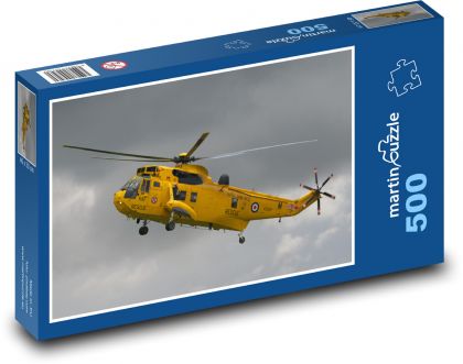 Záchranári - helikoptéra - Puzzle 500 dielikov, rozmer 46x30 cm 