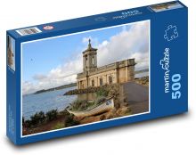 England  - boat, lake Puzzle of 500 pieces - 46 x 30 cm 